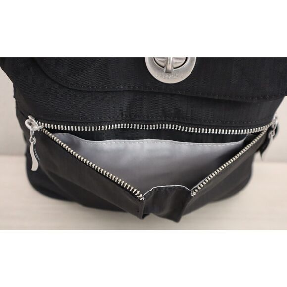 Baggallini Women's O/S Black Naples Convertible Sling Bag Backpack - Picture 15 of 16